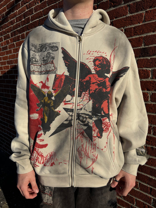 Obsidyx Zip Up Hoodie