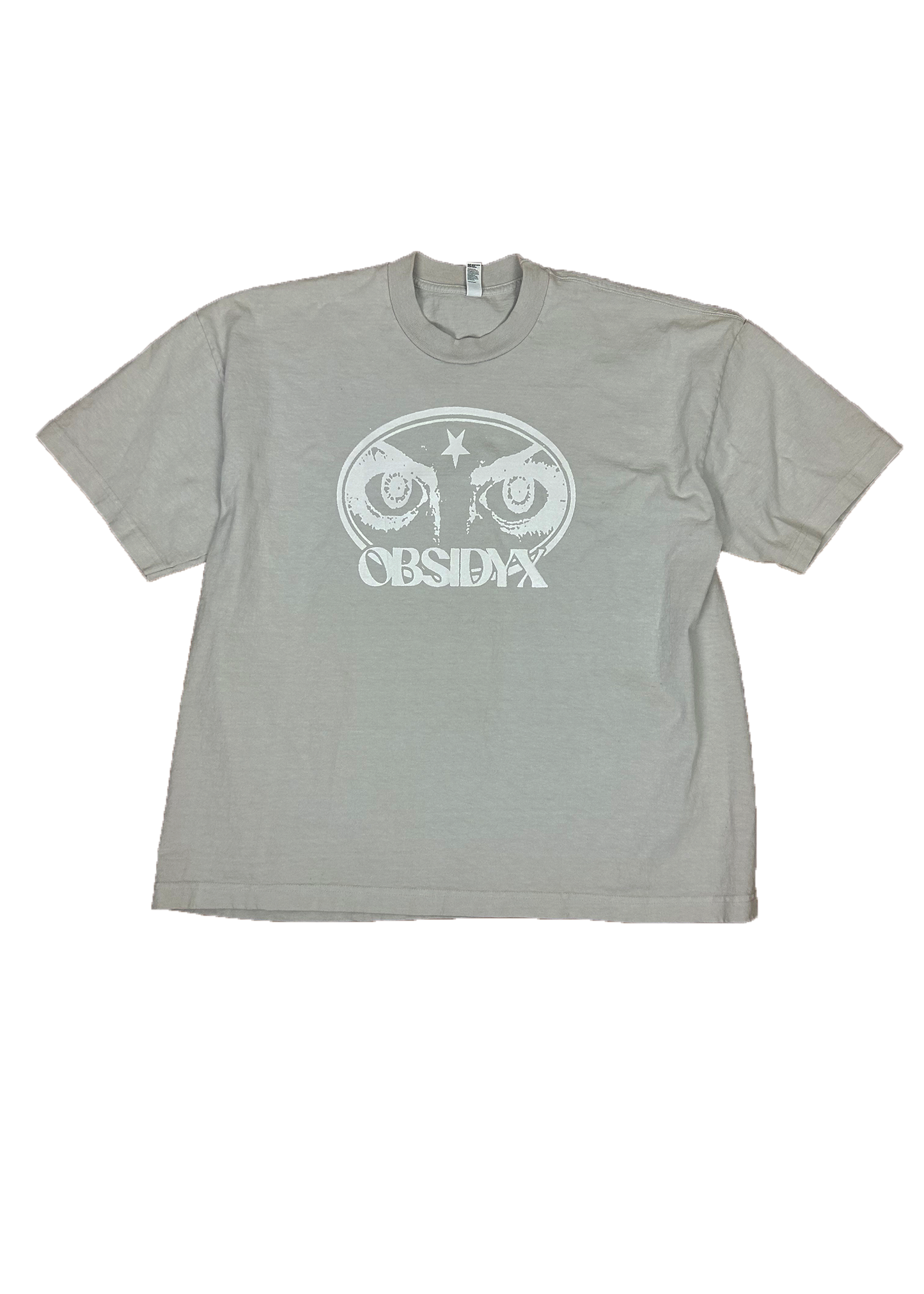 Obsidyx Vision Graphic Heavy Weigh Tee GRY