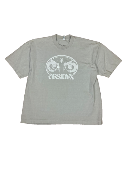 Obsidyx Vision Graphic Heavy Weigh Tee GRY