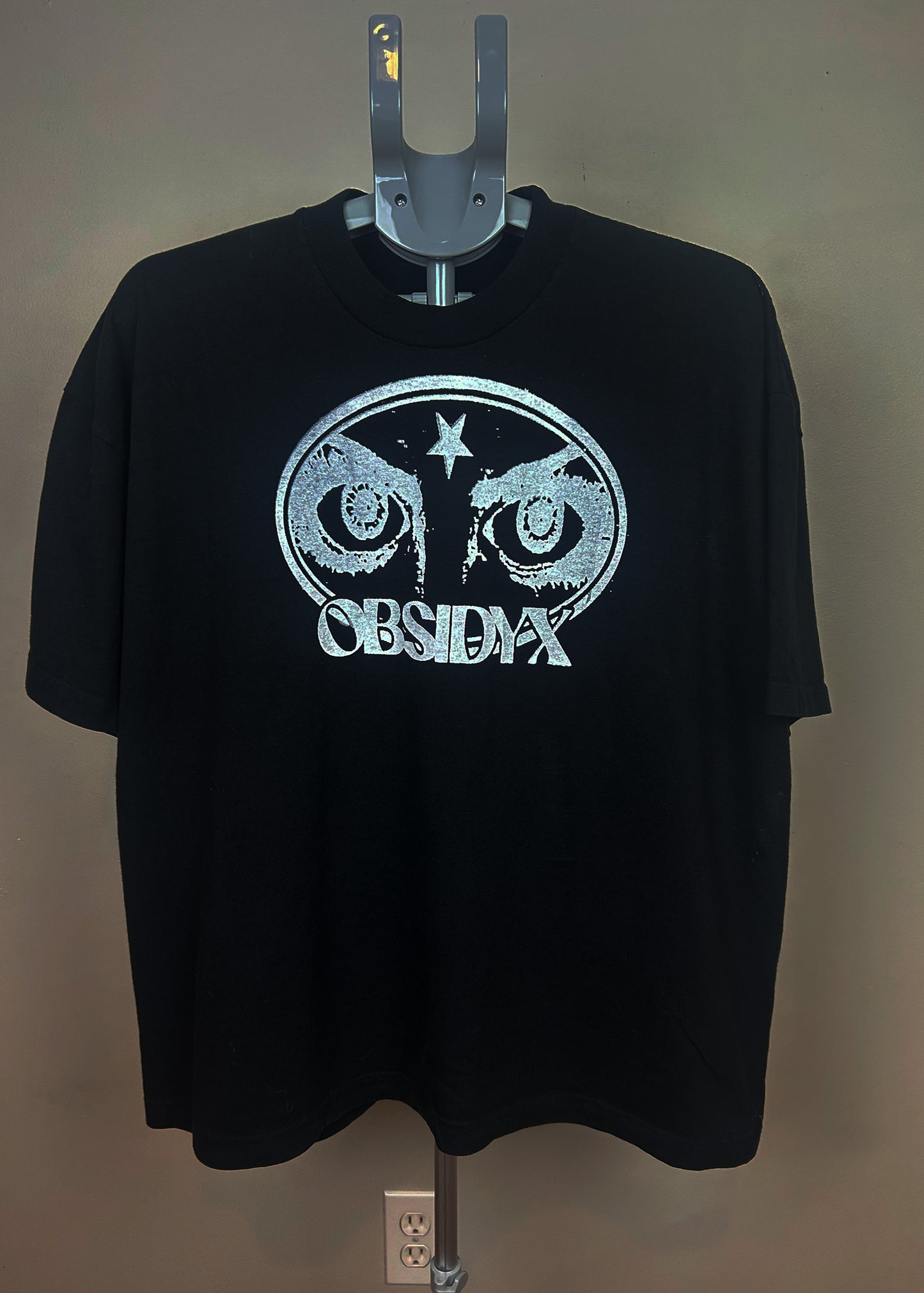 Obsidyx Vision Graphic Heavy Weigh Tee BLK