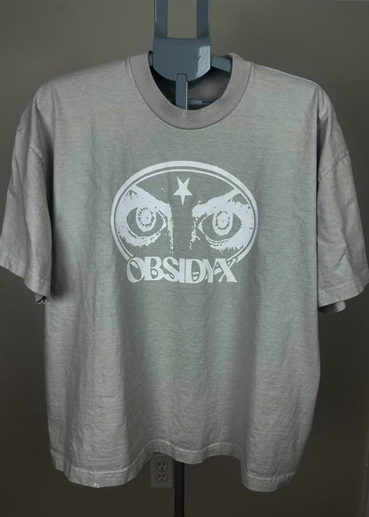 Obsidyx Vision Graphic Heavy Weigh Tee GRY